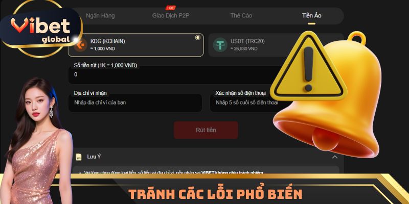 Tránh các lỗi phổ biến